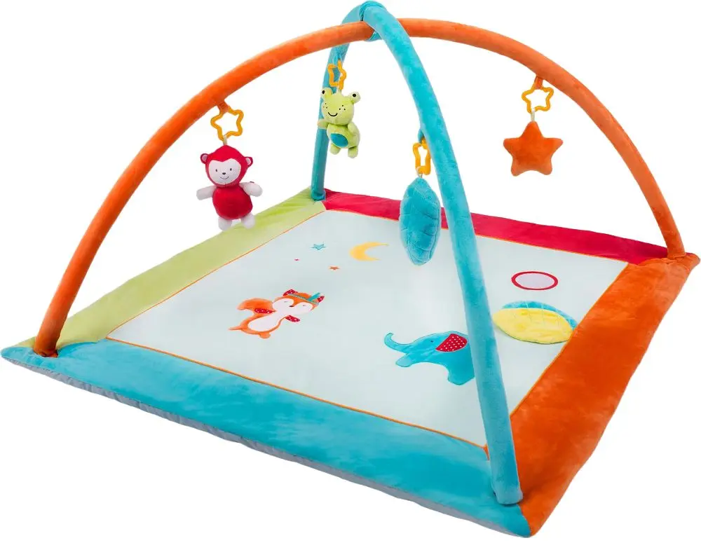 Covoras de joaca Ricokids 7312 (Blue/Orange)
