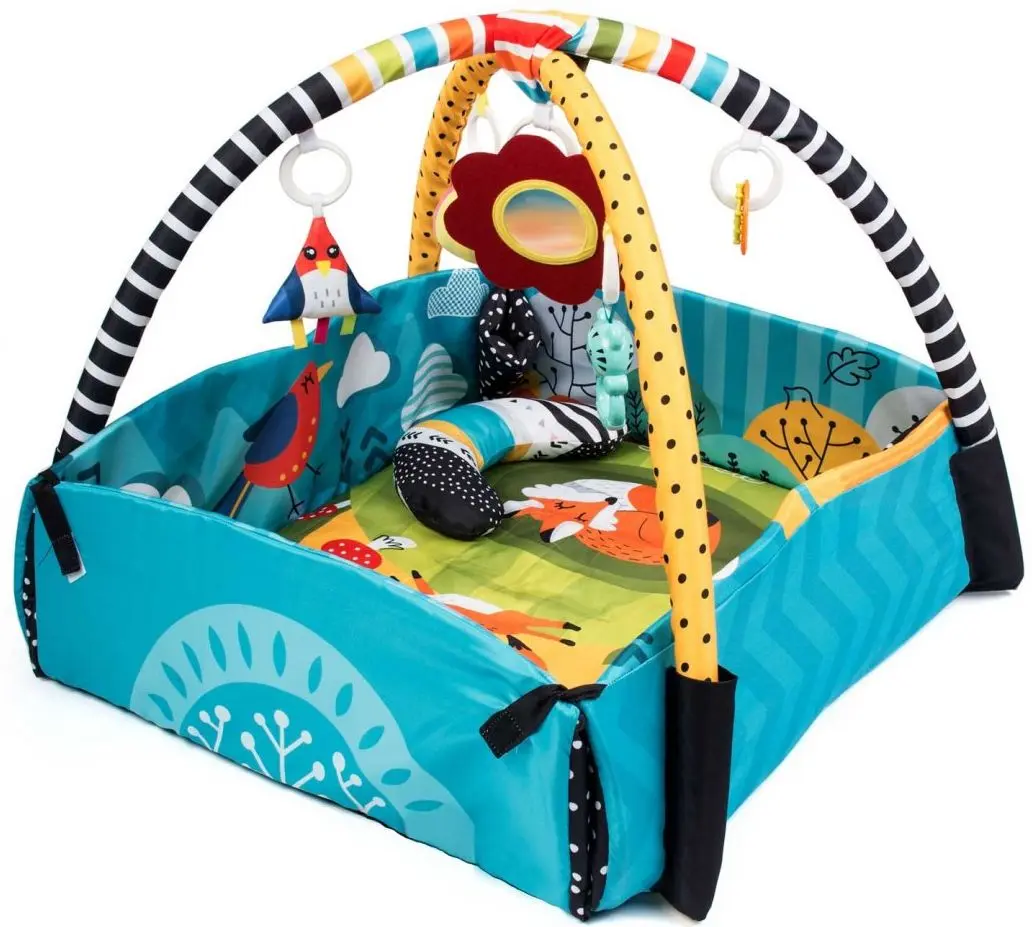 Covoras de joaca Ricokids 7317 (Yellow/Blue) - 2