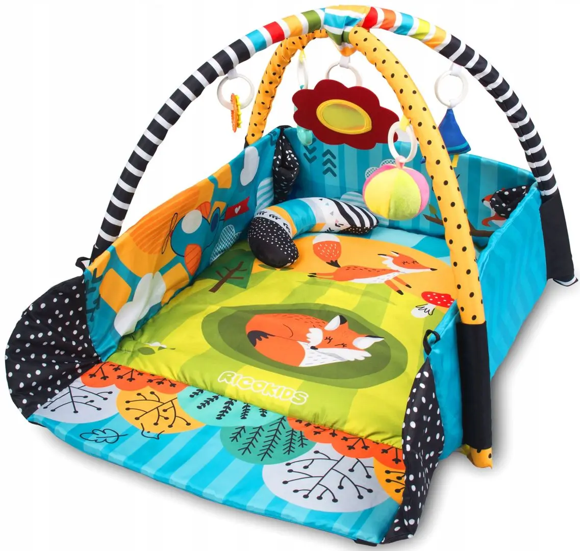 Covoras de joaca Ricokids 7317 (Yellow/Blue) - 3