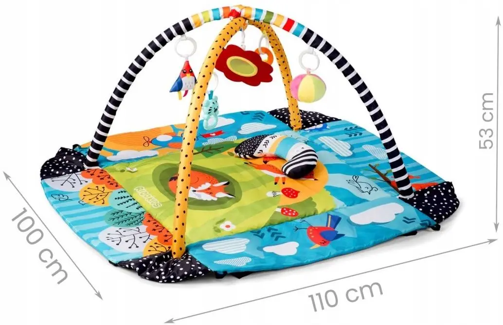 Covoras de joaca Ricokids 7317 (Yellow/Blue) - 7