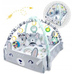 Covoras de joaca Ricokids 7350 (White/Grey) Thumb