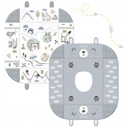 Covoras de joaca Ricokids 7350 (White/Grey) Thumb