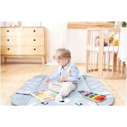 Covoras de joaca Ricokids 7350 (White/Grey) Thumb