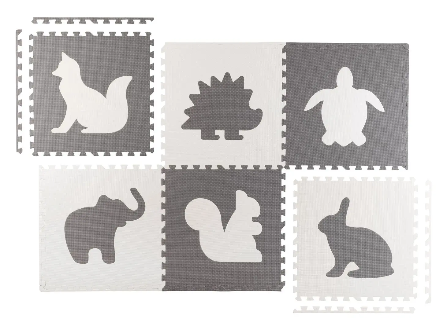 Covoras-puzzle Ricokids 7491 (White/Gray) - 4