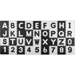 Covoras-puzzle Ricokids 7493 (White/Black) Thumb