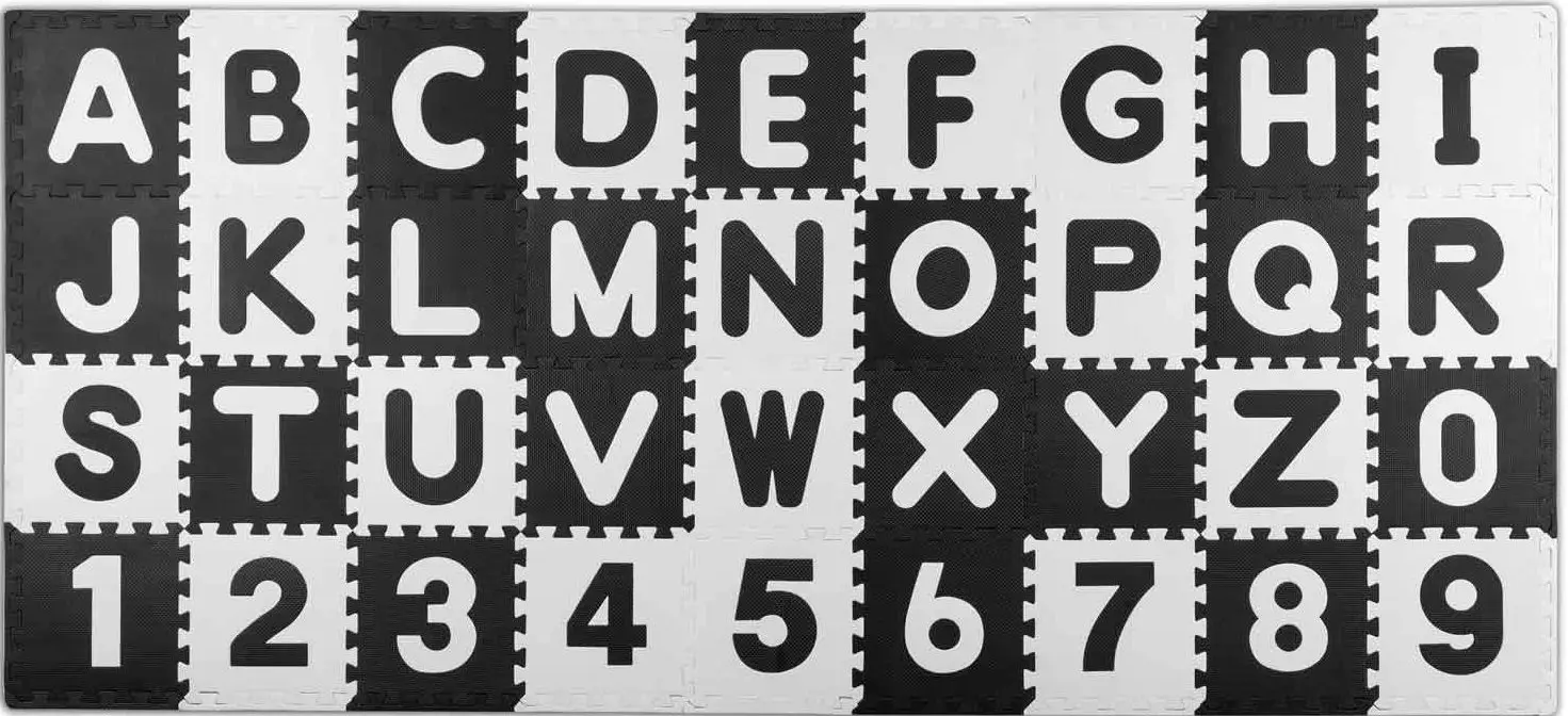 Covoras-puzzle Ricokids 7493 (White/Black) - 2