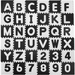 Covoras-puzzle Ricokids 7493 (White/Black)