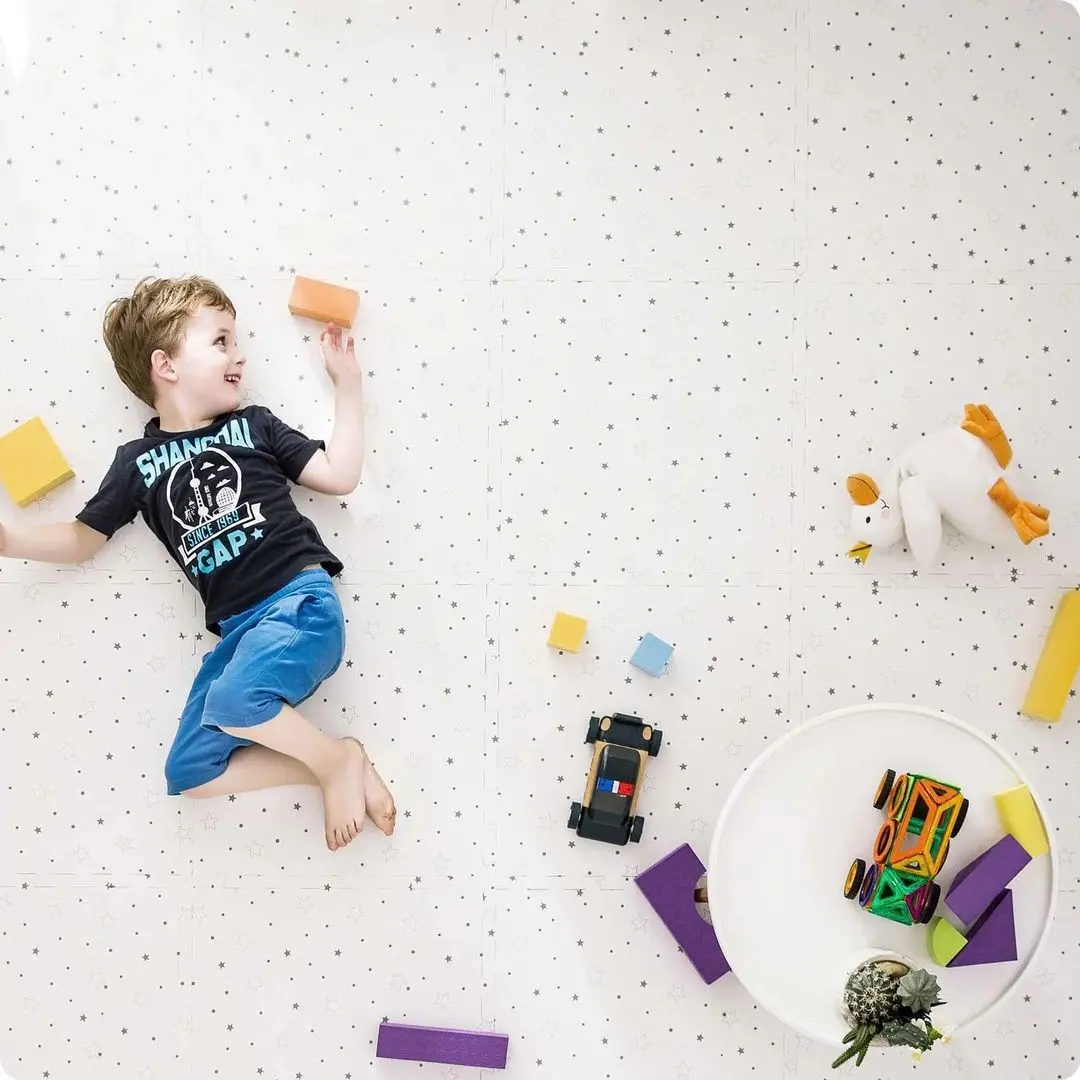 Covoras-puzzle Ricokids 7496 (White/Stars) - 3