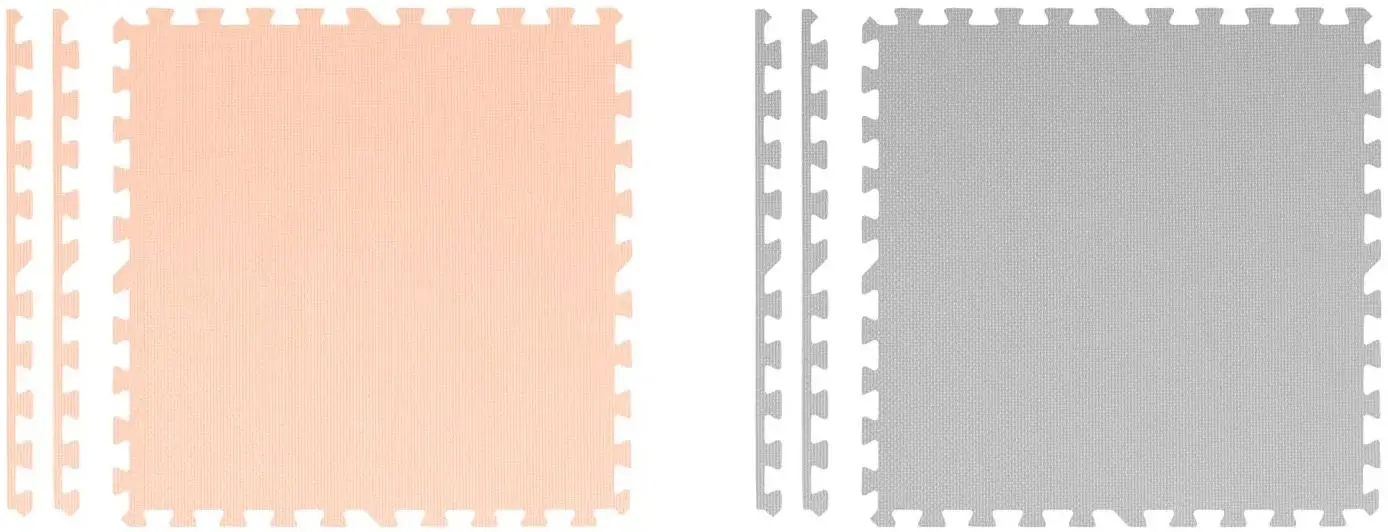 Коврик-пазл Ricokids 7500 (Grey/Peach)