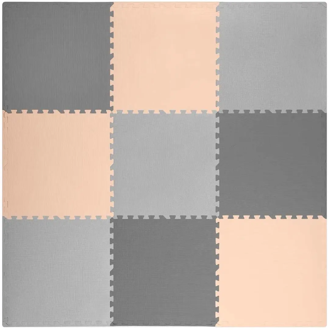 Коврик-пазл Ricokids 7500 (Grey/Peach)