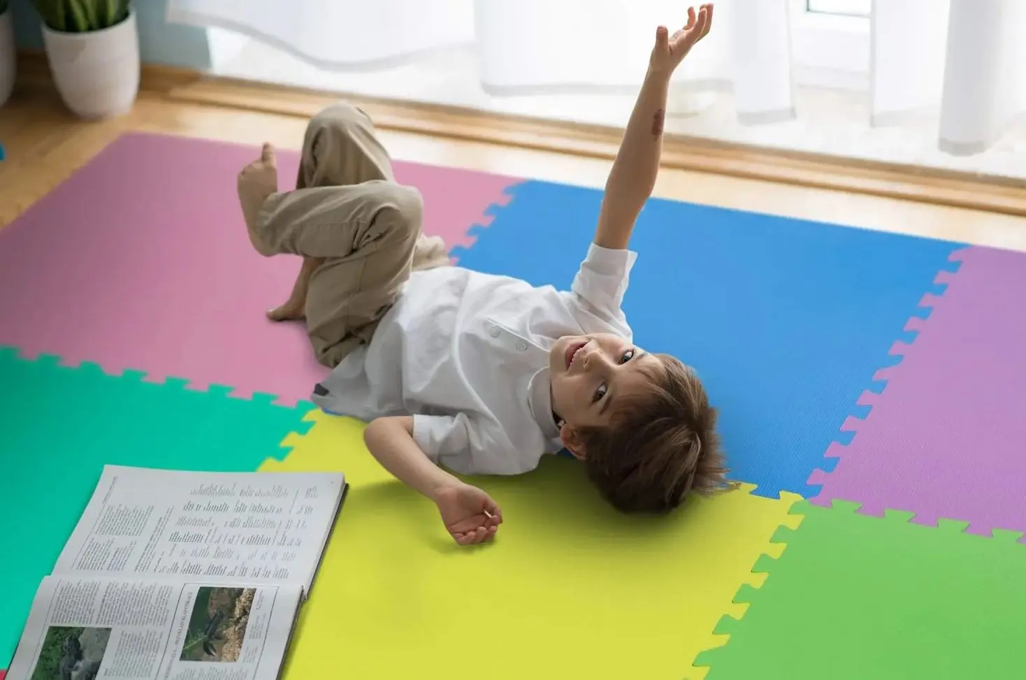 Covoras-puzzle Ricokids 7501 (Multicolor) - 3