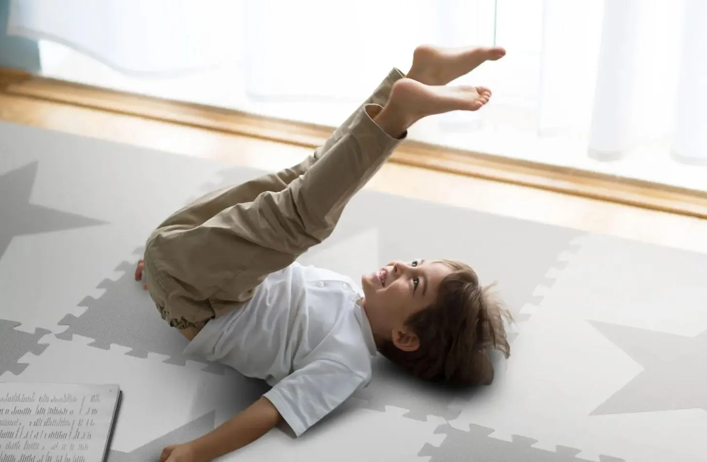 Covoras-puzzle Ricokids 7502 (Gray) - 7