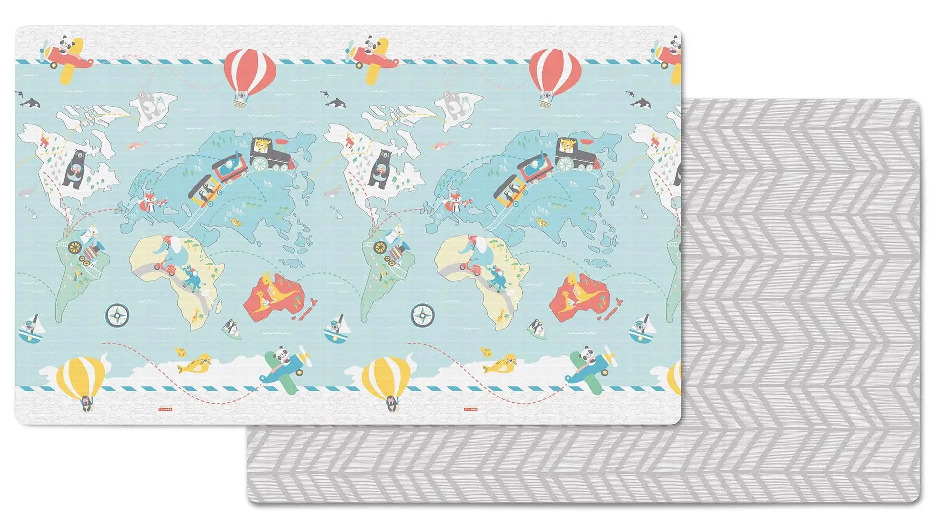 Covoras de joaca Skip Hop Little Travelers (Multicolored)