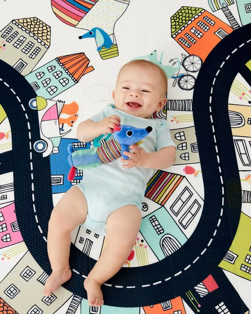 Covoras de joaca Skip Hop Vibrant Village (Multicolored)