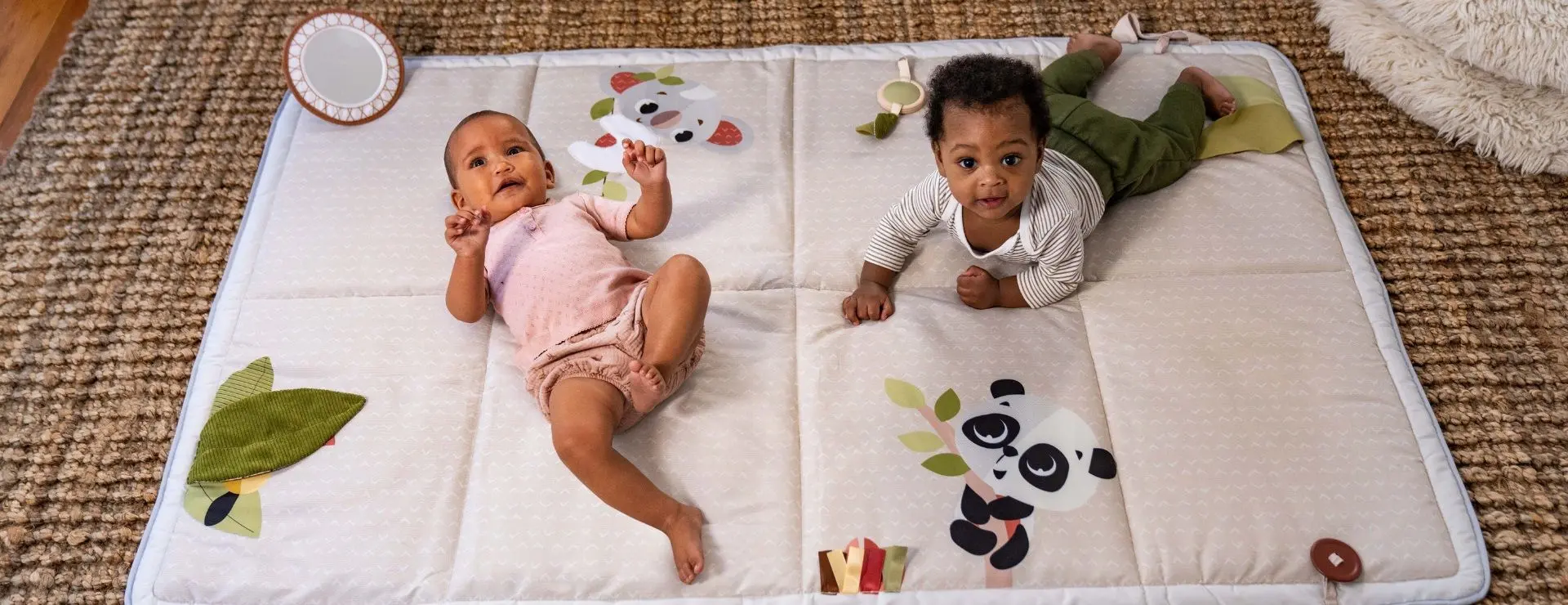 Covoras de joaca Tiny Love Boho Chic XL Super Mat (Beige)