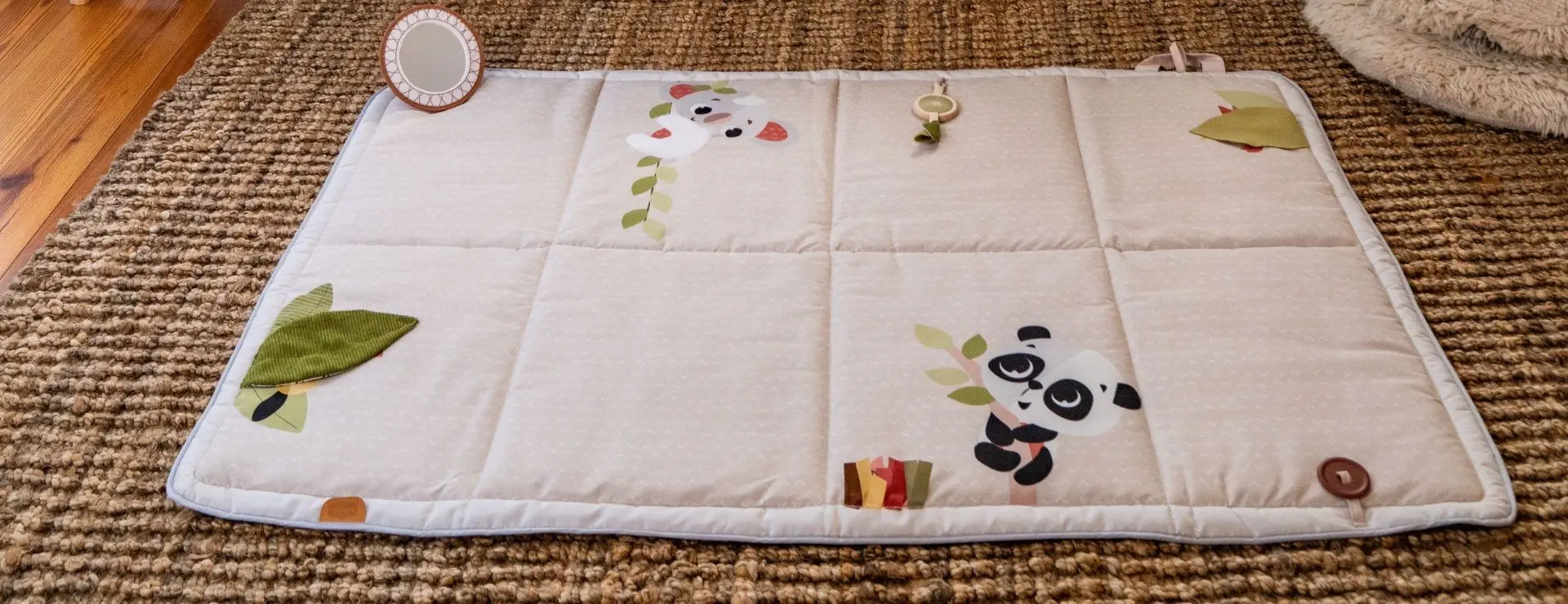 Covoras de joaca Tiny Love Boho Chic XL Super Mat (Beige)