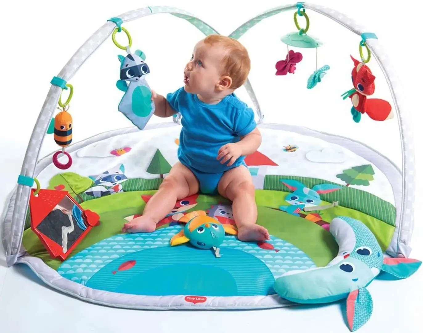 Covoras de joaca Tiny Love Meadow Days Dynamic Gymini (Multicolor)