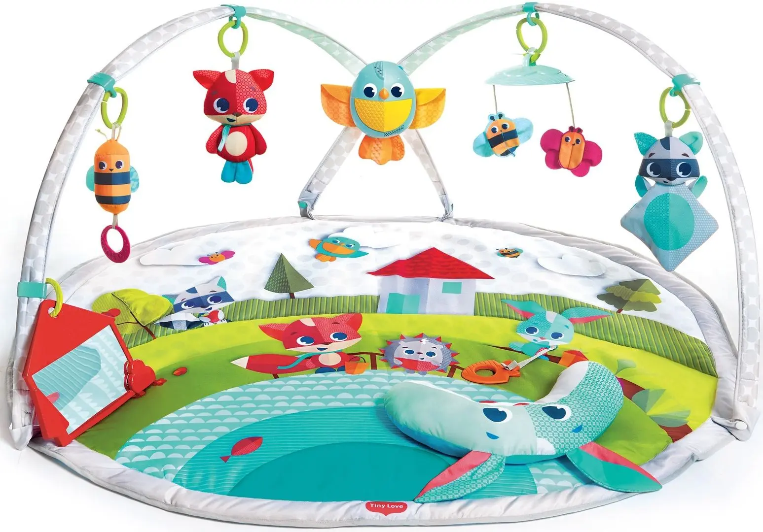 Covoras de joaca Tiny Love Meadow Days Dynamic Gymini (Multicolor)