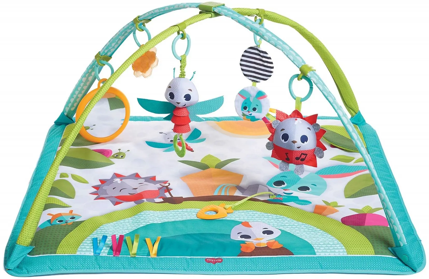 Covoras de joaca Tiny Love Meadow Days Gymini Sunny Day (Green/Blue)