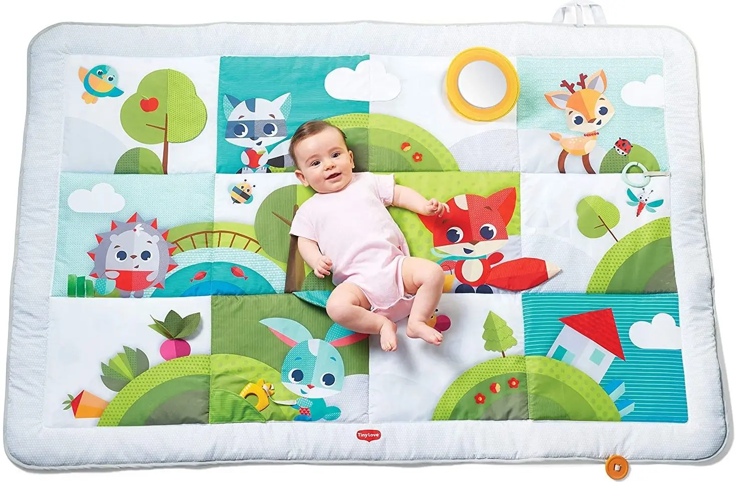 Covoras de joaca Tiny Love Meadow Days Super Mat (Multicolor)