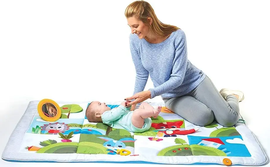 Covoras de joaca Tiny Love Meadow Days Super Mat (Multicolor)