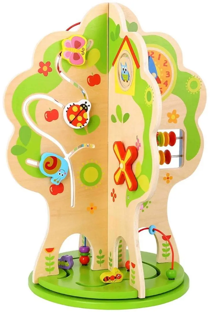 Бизиборд Tooky Toy TKC561A (Natural/Green) - 4