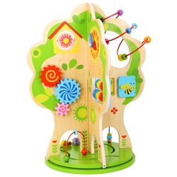 Бизиборд Tooky Toy TKC561A (Natural/Green)