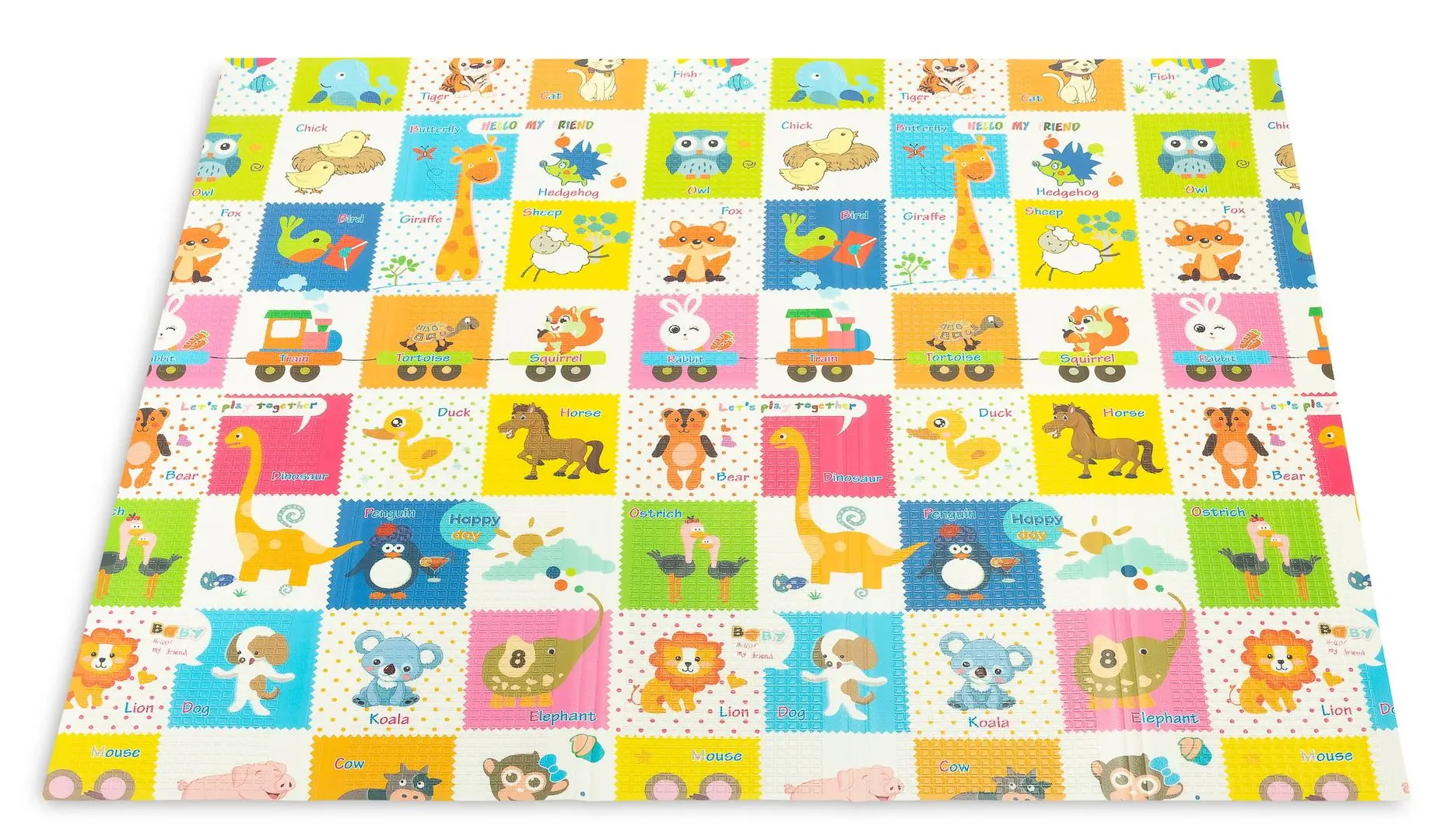 Covoras de joaca Toyz Animals (Multicolor)