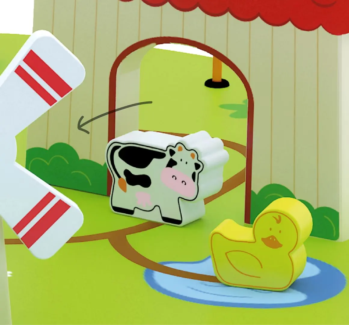 Centru de joaca Viga Toys 50670 (Green)