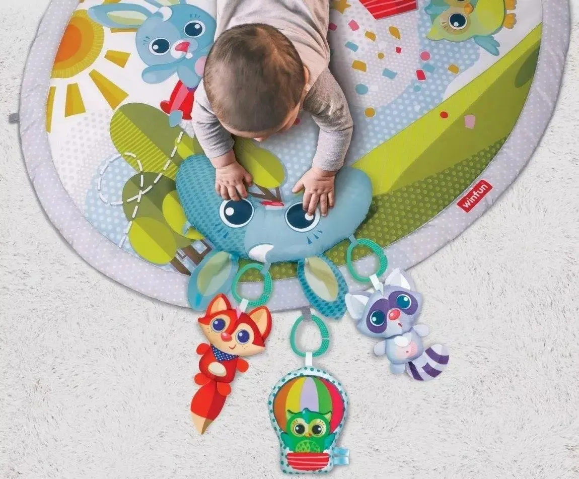 Игровой коврик Winfun Baby Space (Grey) - 3