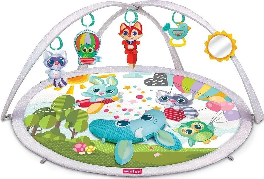 Игровой коврик Winfun Baby Space (Grey)