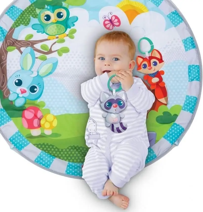 Игровой коврик Winfun Play Gym and Ball Pit (Grey/Tourqoise) - 4