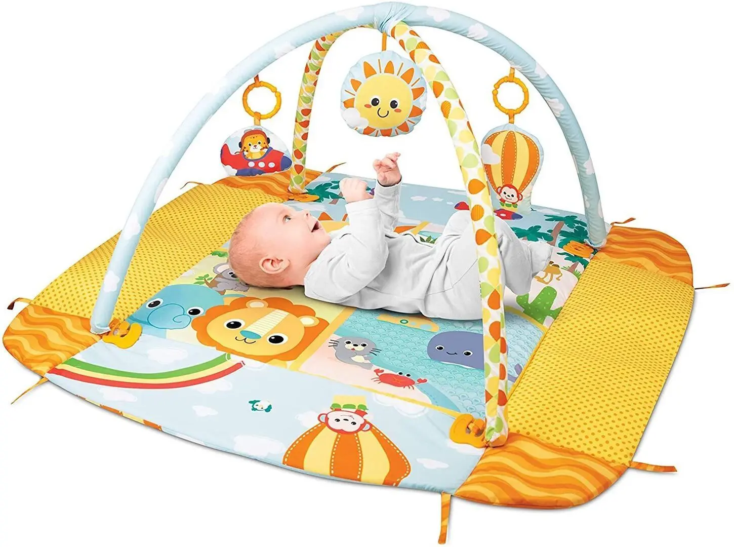 Игровой коврик Winfun Travel Fun Deluxe (Yellow/Blue) - 2