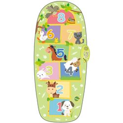 Covoras de joaca Zippy Mat Animal Hopscoth Playmat (Green)