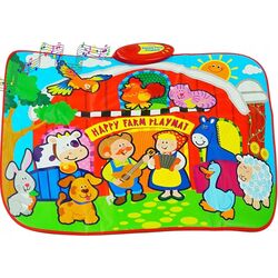 Covoras de joaca Zippy Mat Happy Farm (Multicolore)