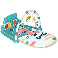 Covoras de joaca Alibibi Baby Piano Dino BBH5283376 (Green/Blue)