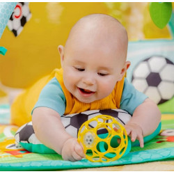 Covoras de joaca Bright Starts Grip & Kick Oball (Multicolor) Thumb