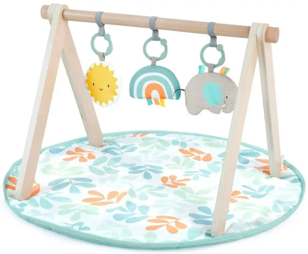 Covoras de joaca Bright Starts Ingenuity Cozy Spot (Beige/Blue)