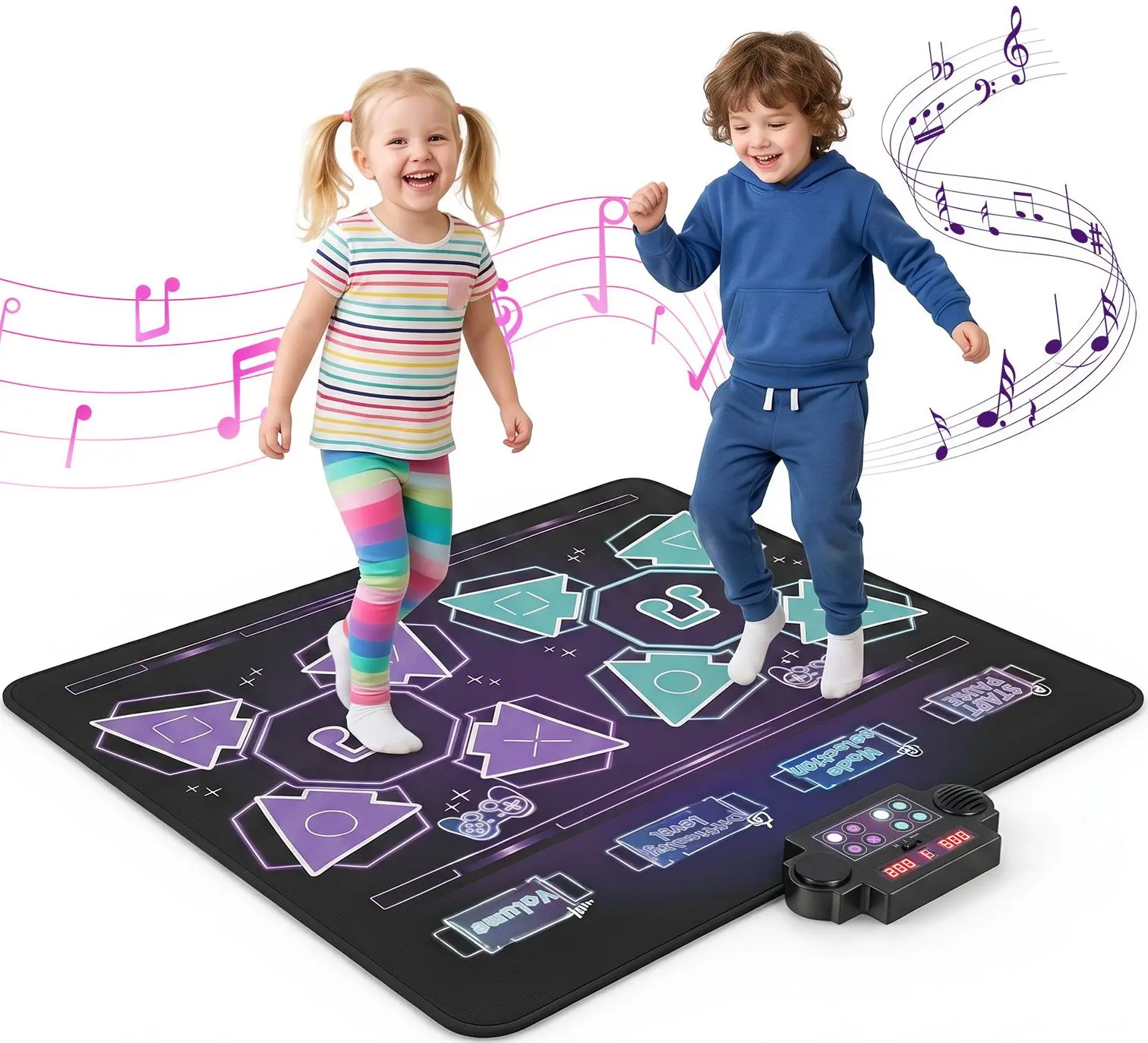Covoras muzical Costway UY10291 (Black) - 2