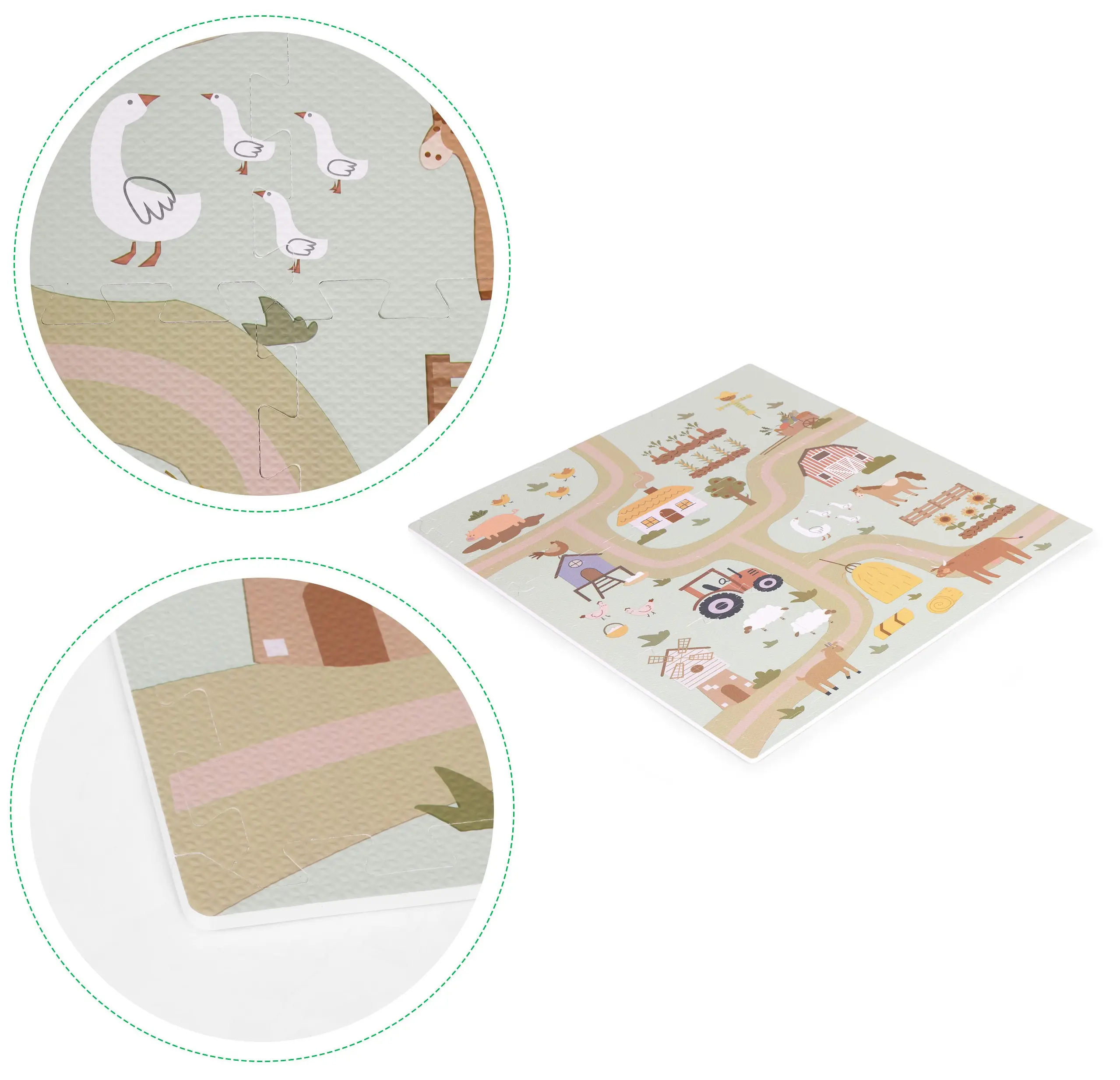 Игровой коврик Ecotoys ECOEVA019 (Multicolor) - 4