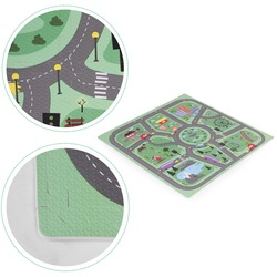 Covoras-puzzle Ecotoys ECOEVA021 (Green/Grey) Thumb