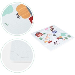 Covoras-puzzle Ecotoys ECOEVA021 (Green/White) Thumb