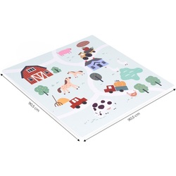 Covoras-puzzle Ecotoys ECOEVA021 (Green/White) Thumb