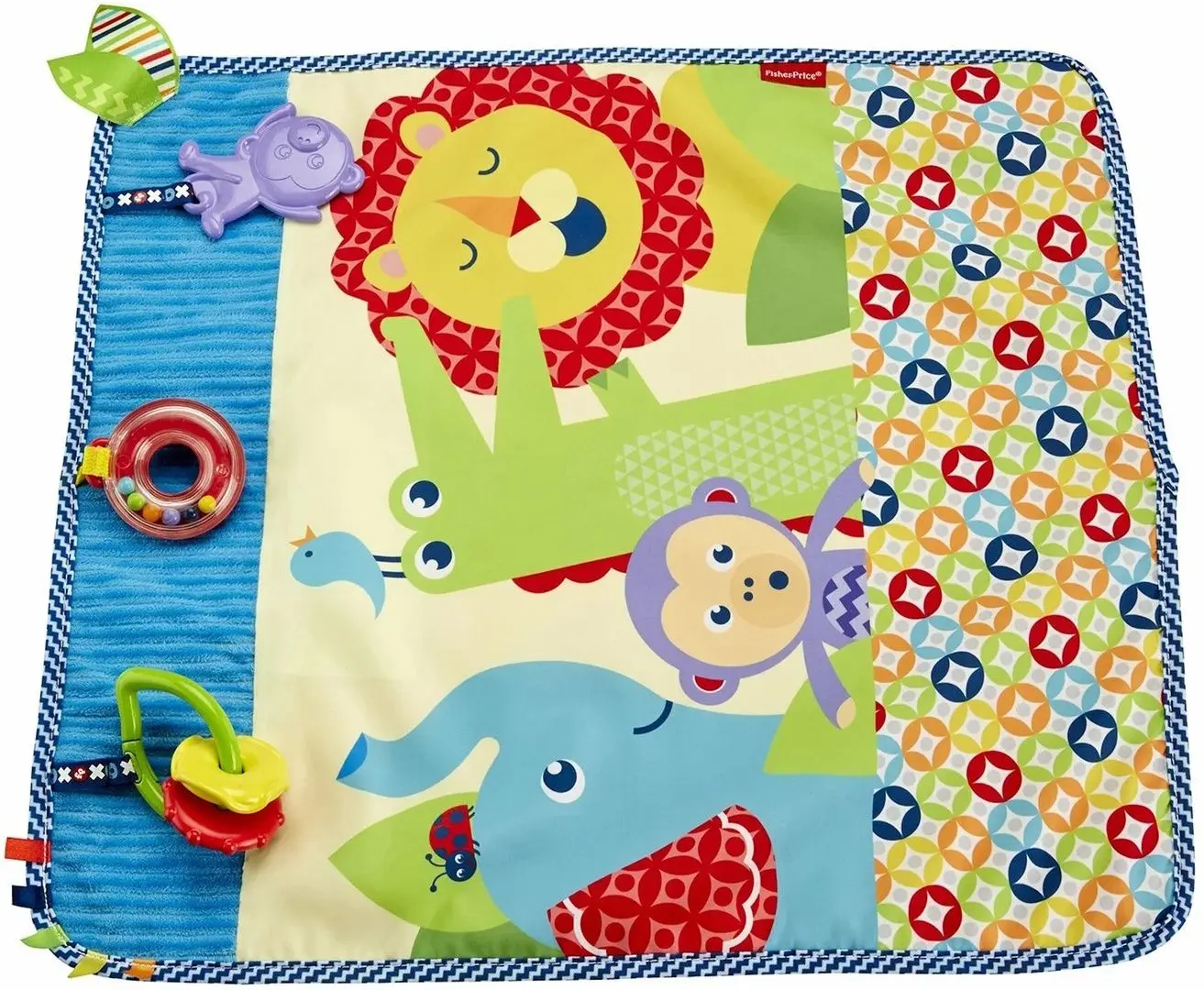 Covoras de joaca Fisher-Price On The Go DYW52 (Multicolor)