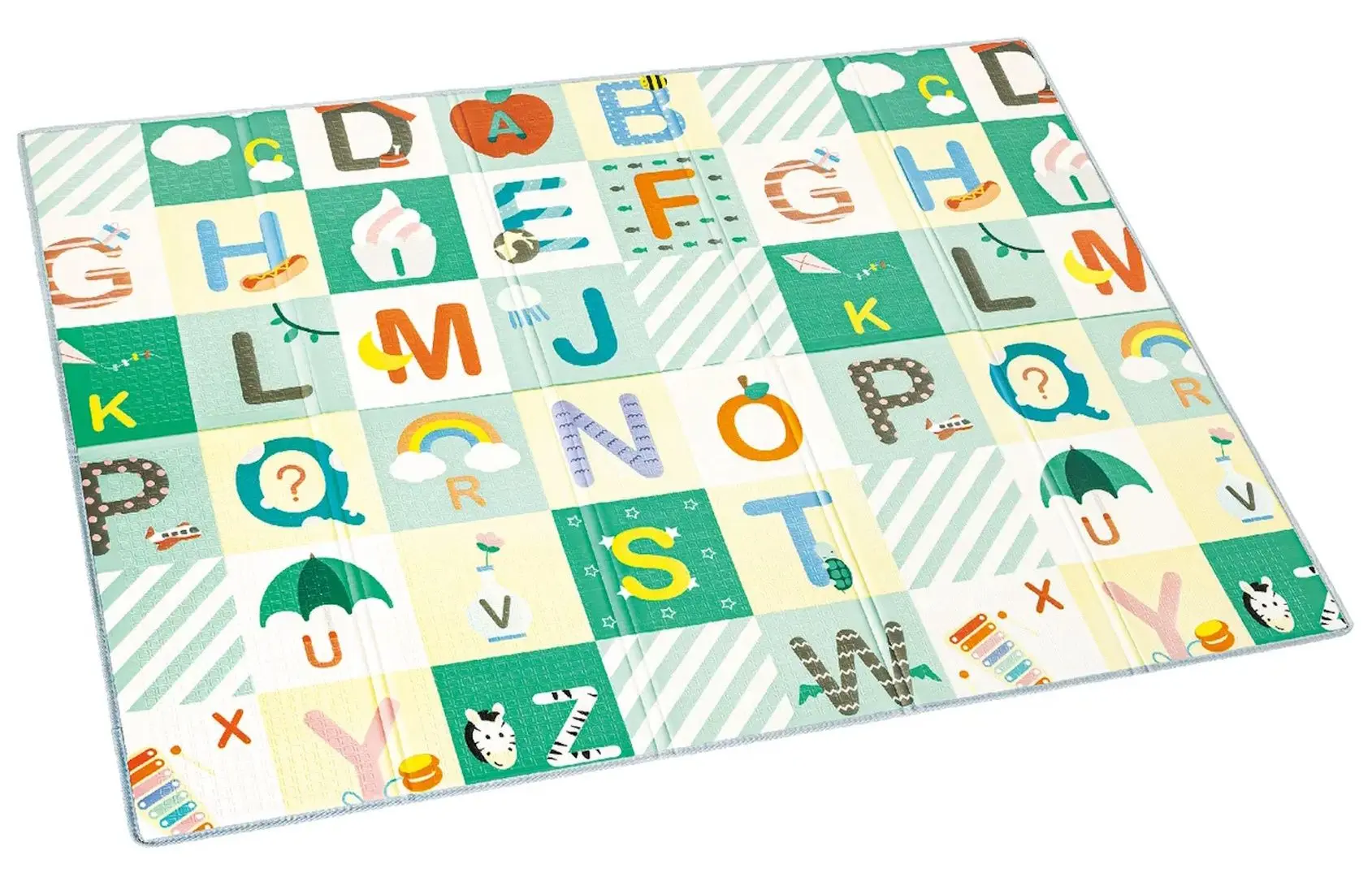 Covoras de joaca Hape Alphabet E0120 (Multicolor)