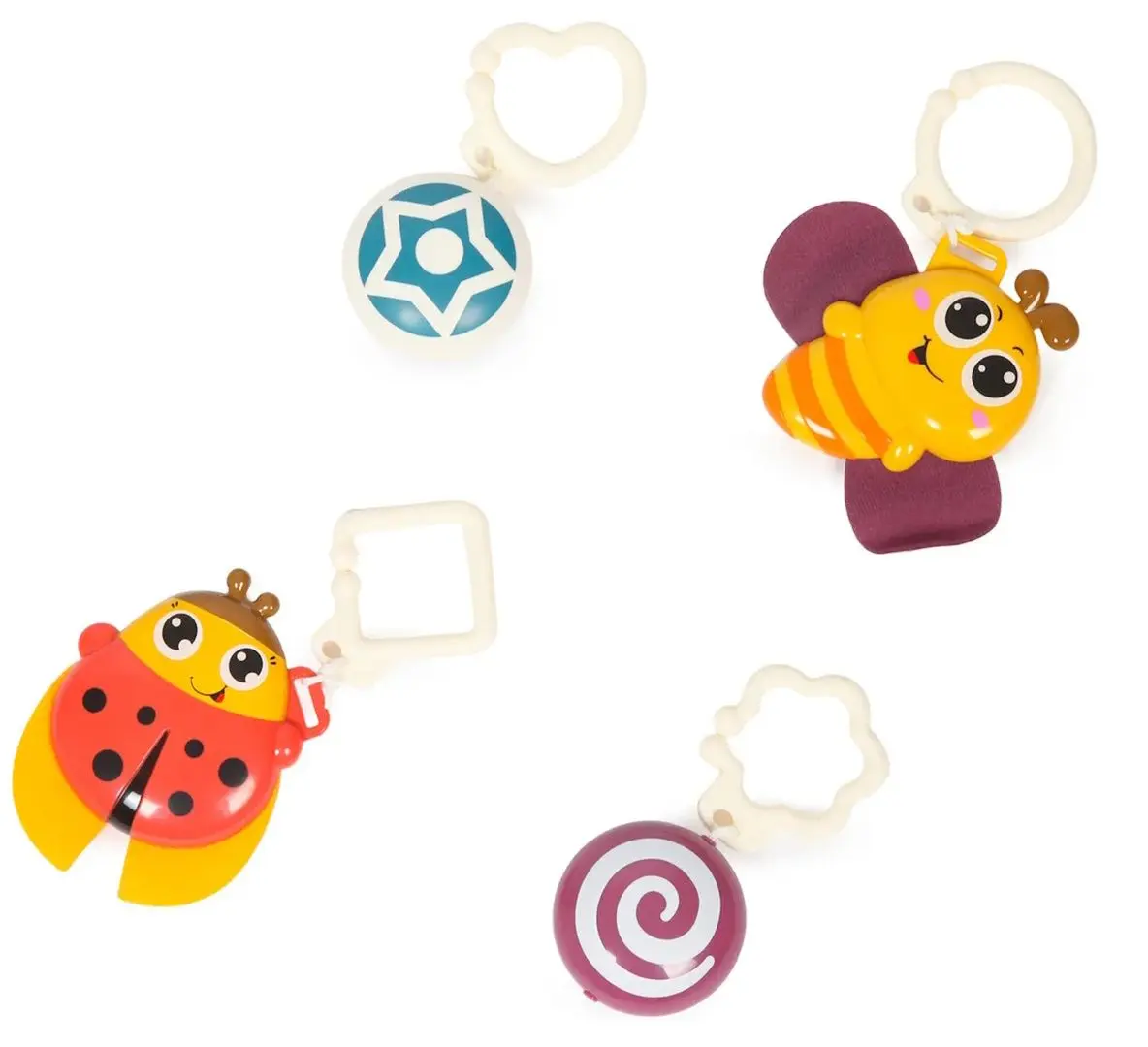 Covoras de joaca 4in1 Hola Toys HE898900 (Blue/Rose)