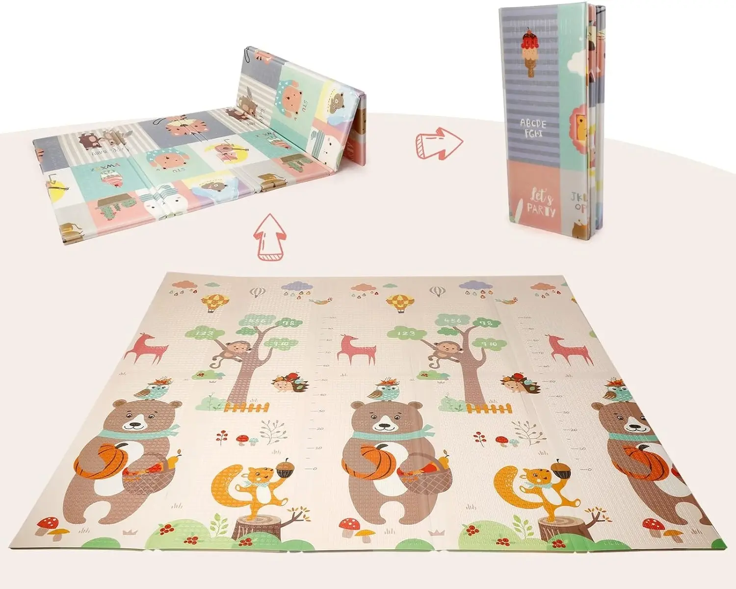 Covoras de joaca Humbi FM-231102 (Railway/Autumn)