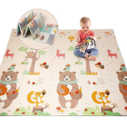 Covoras de joaca Humbi FM-231102 (Railway/Autumn) Thumb