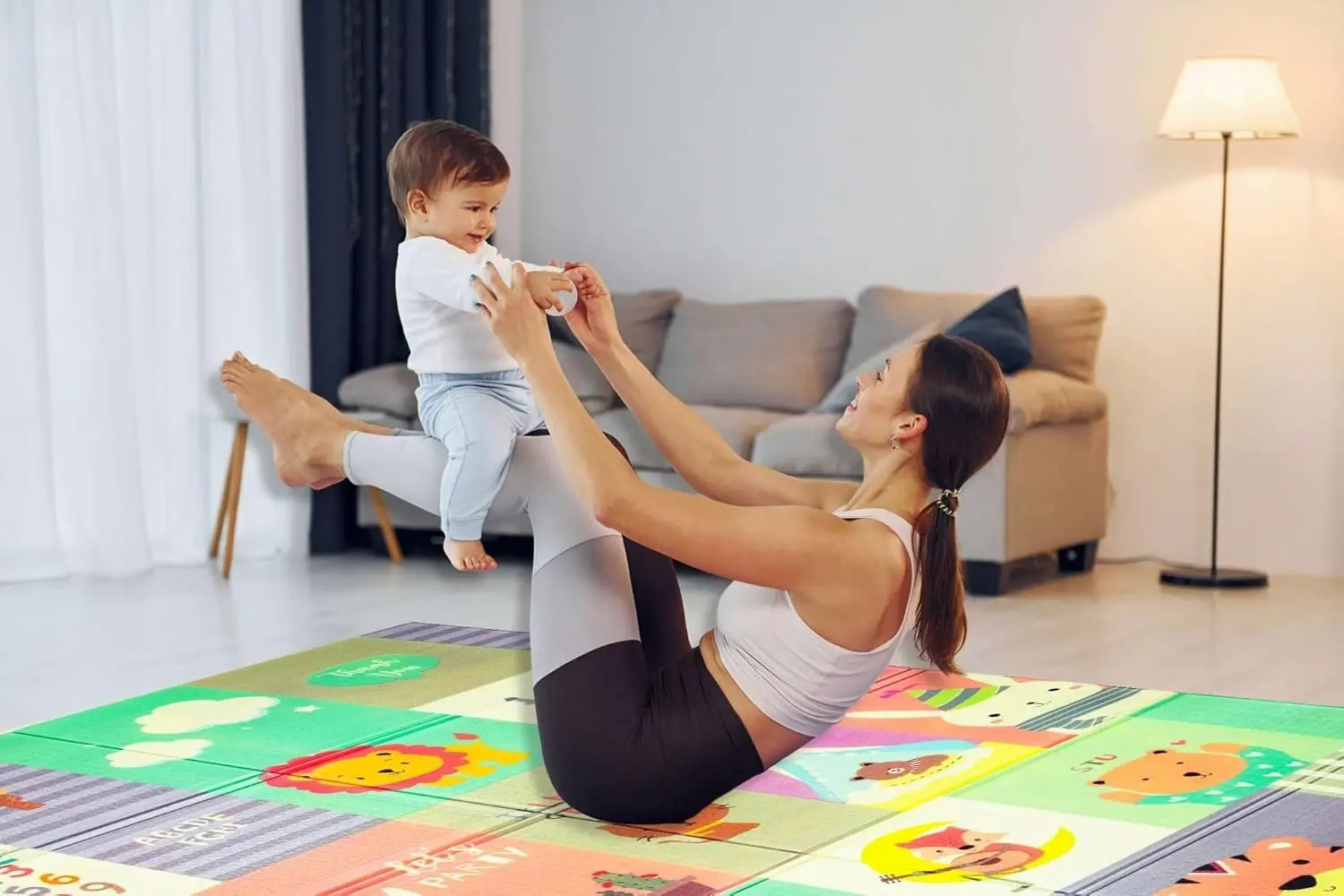 Игровой коврик Humbi FM-231105 (Coala/Numbers)