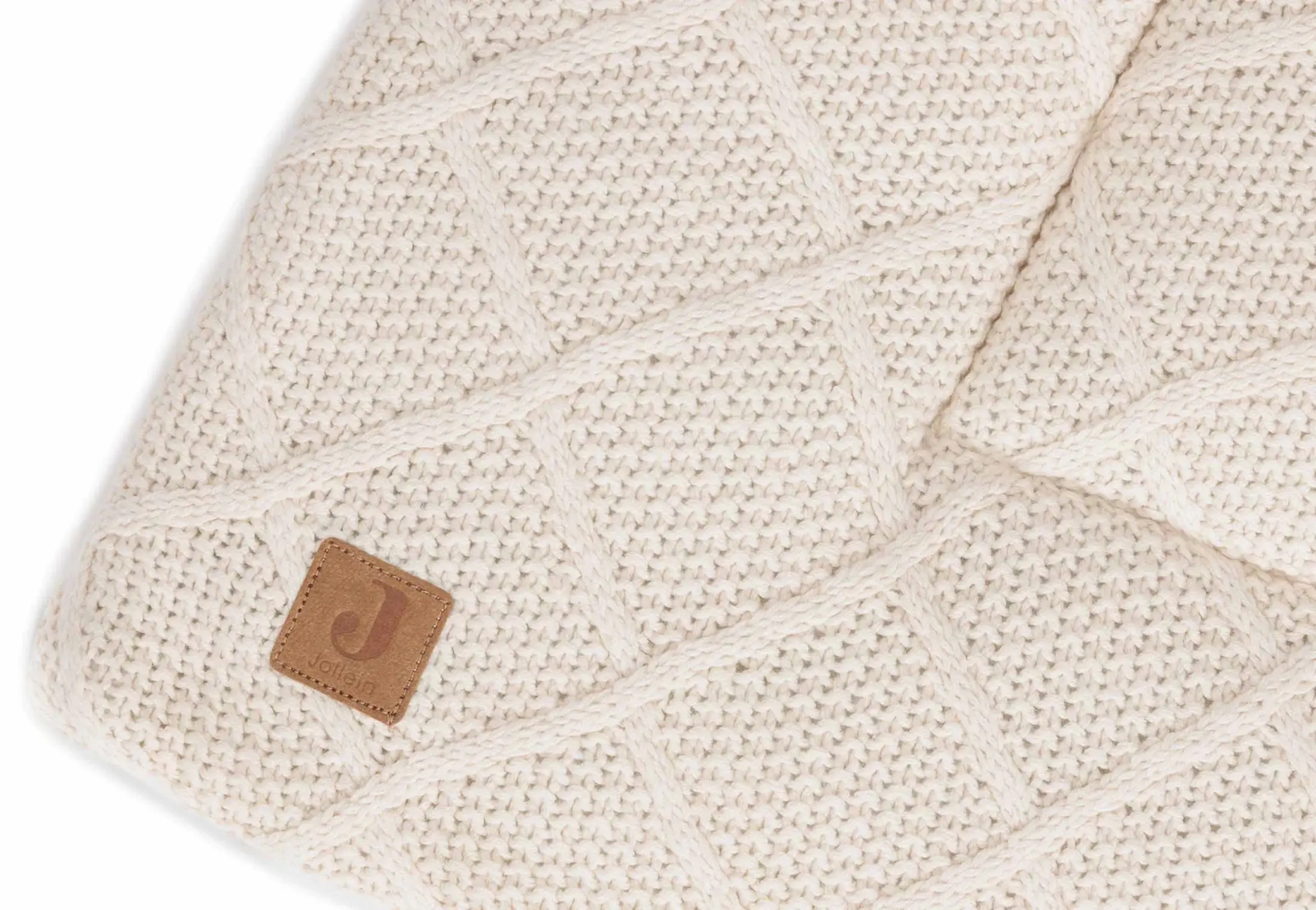 Игровой коврик Jollein Check Knit 75x95 (Oatmeal) - 2